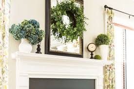 Summer Fireplace Decorating Ideas