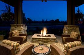 Outdoor Fire Pits And Fireplaces In
