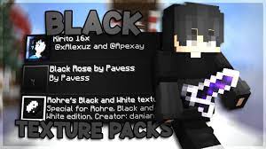 the best black texture packs solo