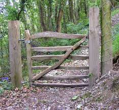 Wooden Garden Gate Wood Gate