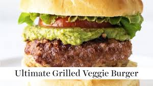 ultimate grilled veggie burger you