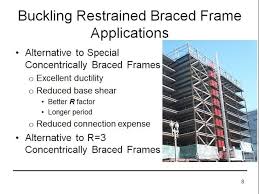 buckling restrained braced frames
