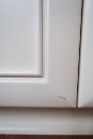 kitchen cabinets chipped or baseboards