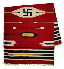 antique navajo blanket with