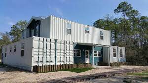 shipping container home in florida