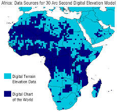 Digital Elevation Model Of Africa Dem