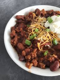 meaty vegetarian chili meal planning