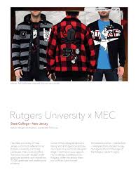 Rutgers University Apparel Design On Behance