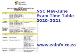 Students must be looking for the dates of their exam. Nsc November Timetable 2020 Pdf Download South Africa Information South Africa Information