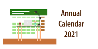 year calendar for 2021 excel template
