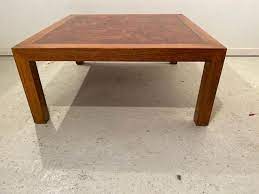 Burl Wood Coffee Table From Drexel