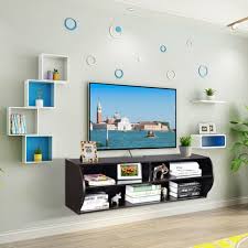 Wall Mounted Tv Stand Floating Wood Tv