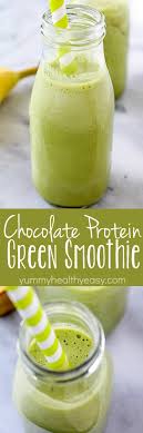 Skip to main search results. Chocolate Protein Green Smoothie Yummy Healthy Easy
