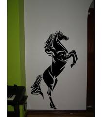 Jumping Horse Animal Wall Art Sticker