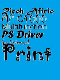 Pcl6 v4 driver for universal print. Ricoh Aficio Mp C4000 Multifunction Ps Driver For Universal Print Filesbear