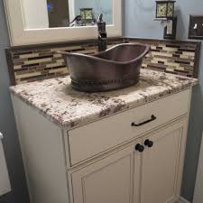 Maykke 61 black granite bathroom vanity top with 8 widespread faucet holes, double ysa1126101. Granite Bathroom Vanity Kirkland Wa Granite Countertops Seattle