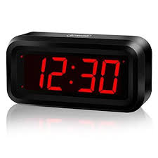 Led Digital Alarm Clock Battery