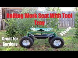 Roller Work Seat With Tool Tray Review