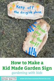 Do not forget to make drainage holes in the containers. How To Make Kid Made Garden Signs Diy Harry Potter Crafts Harry Potter Diy Harry Potter Crafts