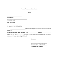 recommendation letter doc template