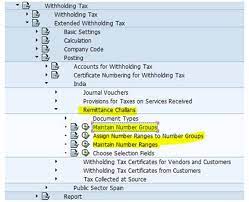 withholding tax configuration