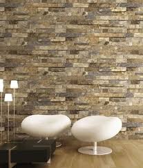 3d Stone Brick Wallpaper For Home