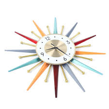 Colored Wall Clock 56cm Round