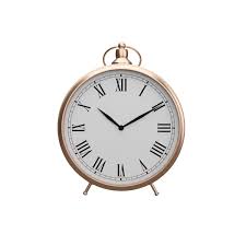 3d Rendering Copper Classic Clock On