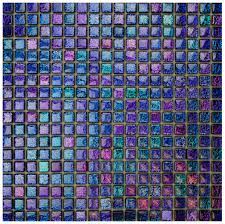 Romantic Chromatic Purple Haze Mosaic