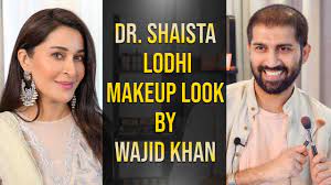 dr shaista lodhi makeup look by wajid