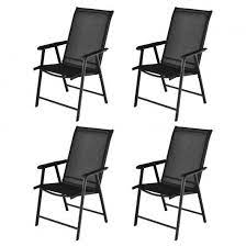4 Pack Patio Folding Chairs Portable