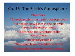 ppt ch 15 the earth s atmosphere