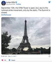 the eiffel tower summit open or closed