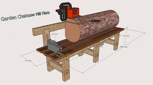 garden chainsaw mill plans you