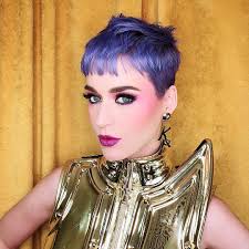 But in real life, katy is still sporting her bright blue hair, as she showed while promoting her false eyelash range for eyelure in glendale yesterday. Katy Perry Dyed Her Hair Blueberry Purple People Com
