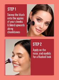 4 not so basic ways to apply blush