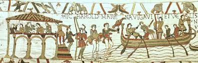 Der teppich von bayeux zeigt in bildern die ereignisse, die zur normannischen eroberung des angelsächsischen englands durch wilhelm den eroberer, herzog der normandie, und seinen sieg über könig harald godwinson in der schlacht von hastings im jahr 1066 n. Der Teppich Von Bayeux Archaologie Online