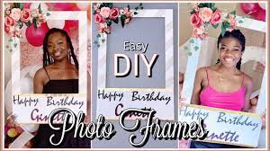 photo frame for birthday party