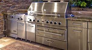 You now have the ability to prepare and serve an entire meal outdoors without endless trips back into the home. Viking Outdoor Kitchens Outdoor Kitchen Outdoor Kitchen Grill Viking Kitchen