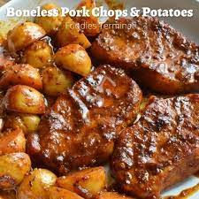 instant pot pork chops and potatoes