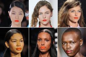 best orange lipstick light dark skin