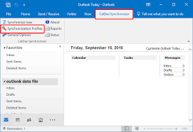 Sync Calendar With Ms Outlook Using Caldav Synchronizer
