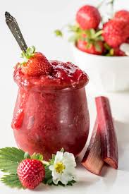 sugar free strawberry rhubarb jam that