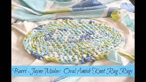 how to make an oval amish knot