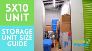 size guide green storage