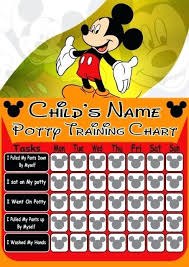 Printable Potty Training Chart Mickey Mouse Best Picture