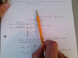 Linear Equations With Op Amplifiers