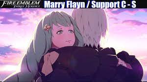FE3H Marriage / Romance Flayn (C - S Support) - Fire Emblem Three Houses -  YouTube