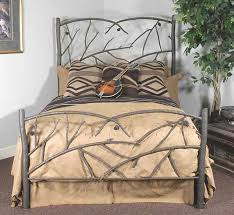This is the only platform bed frame we recommend that has the option to add a headboard. Rustic Headboards Twin Size Pine Cone Bed Frame And Headboard Black Forest Decor