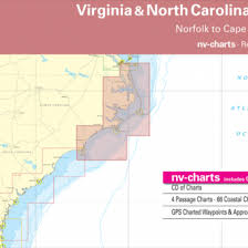 North Carolina Intracoastal Waterway Map